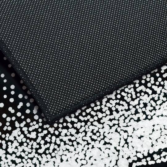 Empire Art Direct 5ft. x 7.5ft. Black Infinity Sands II B Tapis D'Art Washable Area Rug